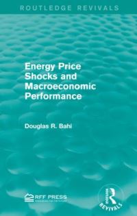 Book Cover for Energy Price Shocks and Macroeconomic Performance by Douglas R Bohi