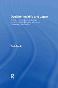 Book Cover for Decision-Making & Japan by Ruth Taplin