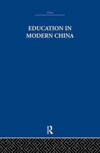 Book Cover for Education in Modern China by RF Price