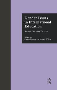 Book Cover for Gender Issues in International Education by Maggie Wilson, Sheena Erskine