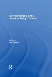 Book Cover for New Directions in the Study of Policy Transfer by Mark Evans