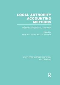 Book Cover for Local Authority Accounting Methods by Hugh M. Coombs, J. R. Edwards
