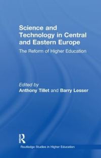 Book Cover for Science and Technology in Central and Eastern Europe by Anthony Tillet, Barry Lesser