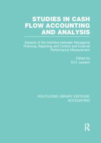 Book Cover for Studies in Cash Flow Accounting and Analysis by G. H. Lawson