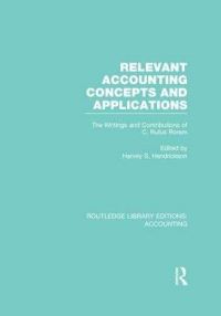Book Cover for Relevant Accounting Concepts and Applications by Harvey S. Hendrickson