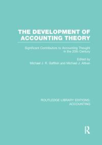 Book Cover for The Development of Accounting Theory by M. J. R. Gaffikin, Michael J. Aitken