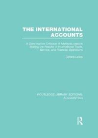 Book Cover for The International Accounts by Cleona Lewis