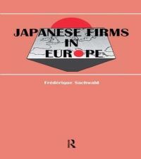 Book Cover for Japanese Firms in Europe by Frédérique Sachwald