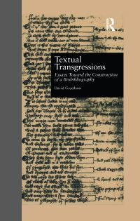 Book Cover for Textual Transgressions by David Greetham