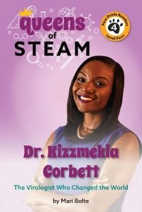 Book Cover for Dr. Kizzmekia Corbett by Mari Bolte