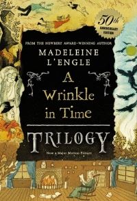 Book Cover for A Wrinkle in Time Trilogy by Madeleine LEngle