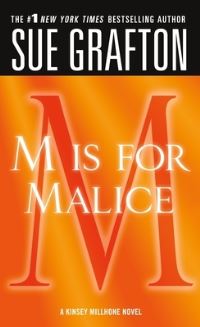 Book Cover for M Is for Malice by Sue Grafton
