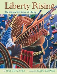 Book Cover for Liberty Rising by Pegi Deitz Shea