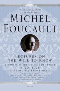 Book Cover for Lectures on the Will to Know by Michel Foucault