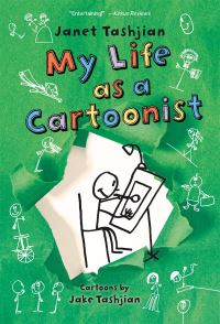 Book Cover for My Life as a Cartoonist by Janet Tashjian