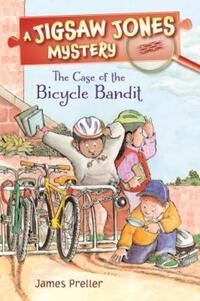 Book Cover for The Case of the Bicycle Bandit by James Preller