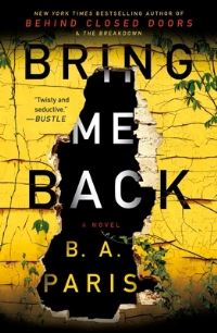 Book Cover for Bring Me Back by B. A. Paris