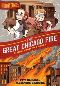 Book Cover for The Great Chicago Fire by Kate Hannigan
