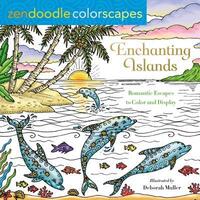 Book Cover for Zendoodle Colorscapes: Enchanting Islands by Deborah Muller
