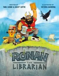 Book Cover for Ronan the Librarian by Tara Luebbe, Becky Cattie