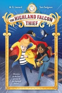 Book Cover for The Highland Falcon Thief by M. G. Leonard, Sam Sedgman