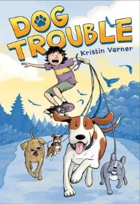 Book Cover for Dog Trouble by Kristin Varner