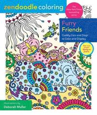 Book Cover for Zendoodle Coloring: Furry Friends by Deborah Muller