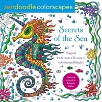 Book Cover for Zendoodle Colorscapes: Secrets of the Sea by Deborah Muller