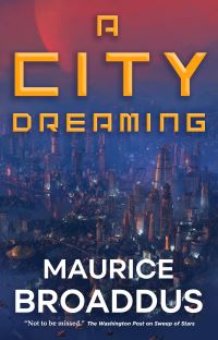 Book Cover for A City Dreaming by Maurice Broaddus