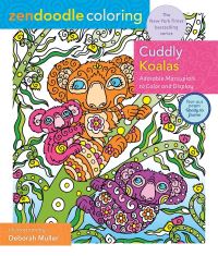 Book Cover for Zendoodle Coloring: Cuddly Koalas by Deborah Muller