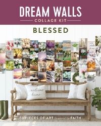 Book Cover for Dream Walls Collage Kit: Blessed by Chloe Standish