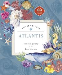 Book Cover for Sticker Studio: Atlantis by Chloe Standish