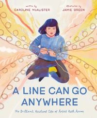 Book Cover for A Line Can Go Anywhere by Caroline McAlister