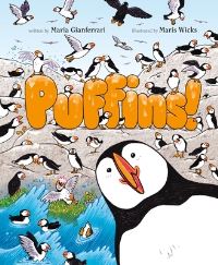 Book Cover for Puffins! by Maria Gianferrari