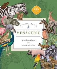 Book Cover for Sticker Studio: Menagerie by Chloe Standish