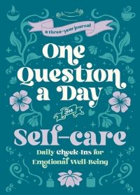 Book Cover for One Question a Day for Self-Care (Floral) by Aimee Chase