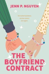 Book Cover for The Boyfriend Contract by Jenn P Nguyen