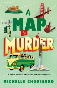 Book Cover for A Map to Murder by Michelle Chouinard