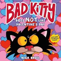 Book Cover for Bad Kitty Does Not Like Valentine's Day by Nick Bruel