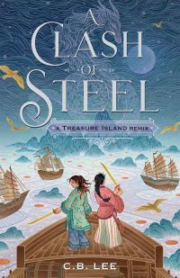 Book Cover for A Clash of Steel by C. B. Lee, Robert Louis Stevenson