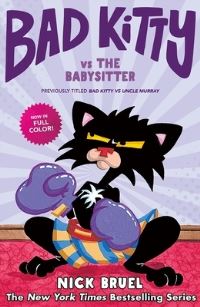 Book Cover for Bad Kitty Vs the Babysitter by Nick Bruel