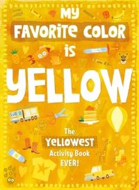 Book Cover for My Favorite Color Activity Book by Odd Dot