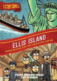 Book Cover for Ellis Island by Felipe Galindo Feggo