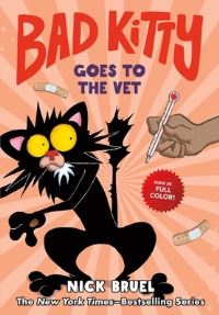 Book Cover for Bad Kitty Goes to the Vet by Nick Bruel