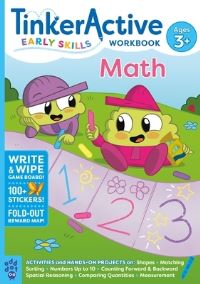 Book Cover for Tinkeractive Early Skills Math Workbook Ages 3+ by Nathalie Le Du