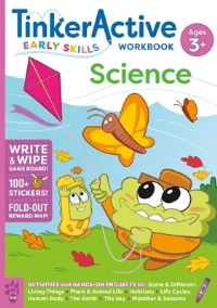 Book Cover for Tinkeractive Early Skills Science Workbook Ages 3+ by Megan Hewes Butler
