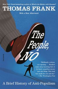 Book Cover for The People, No by Thomas Frank