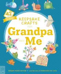 Book Cover for Keepsake Crafts for Grandpa and Me by Megan Hewes Butler