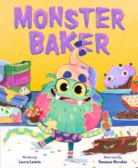Book Cover for Monster Baker by Laura Lavoie