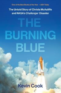 Book Cover for The Burning Blue by Kevin Cook